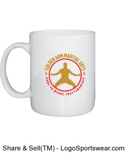 Golden Arm Martial Arts Mug Design Zoom